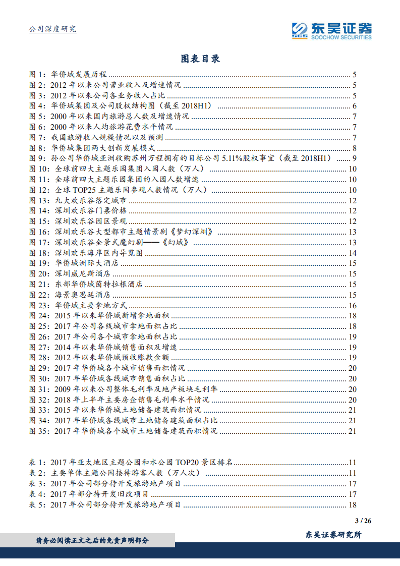 华侨城A：奋楫扬帆，旅游+地产协同进入大跨越时代.pdf 第3页