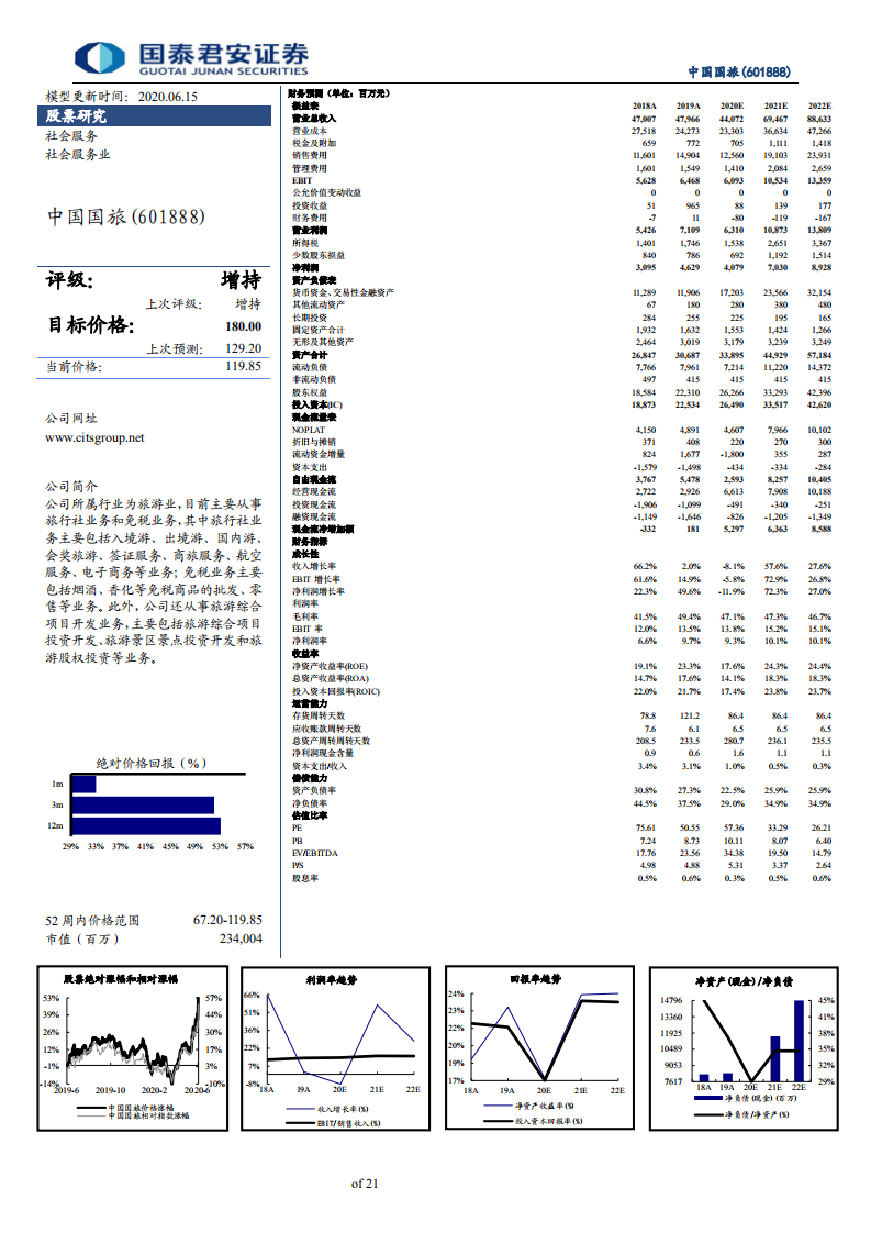 中国国旅-重新认识竞争优势，估值中枢上移-200615.pdf 第2页