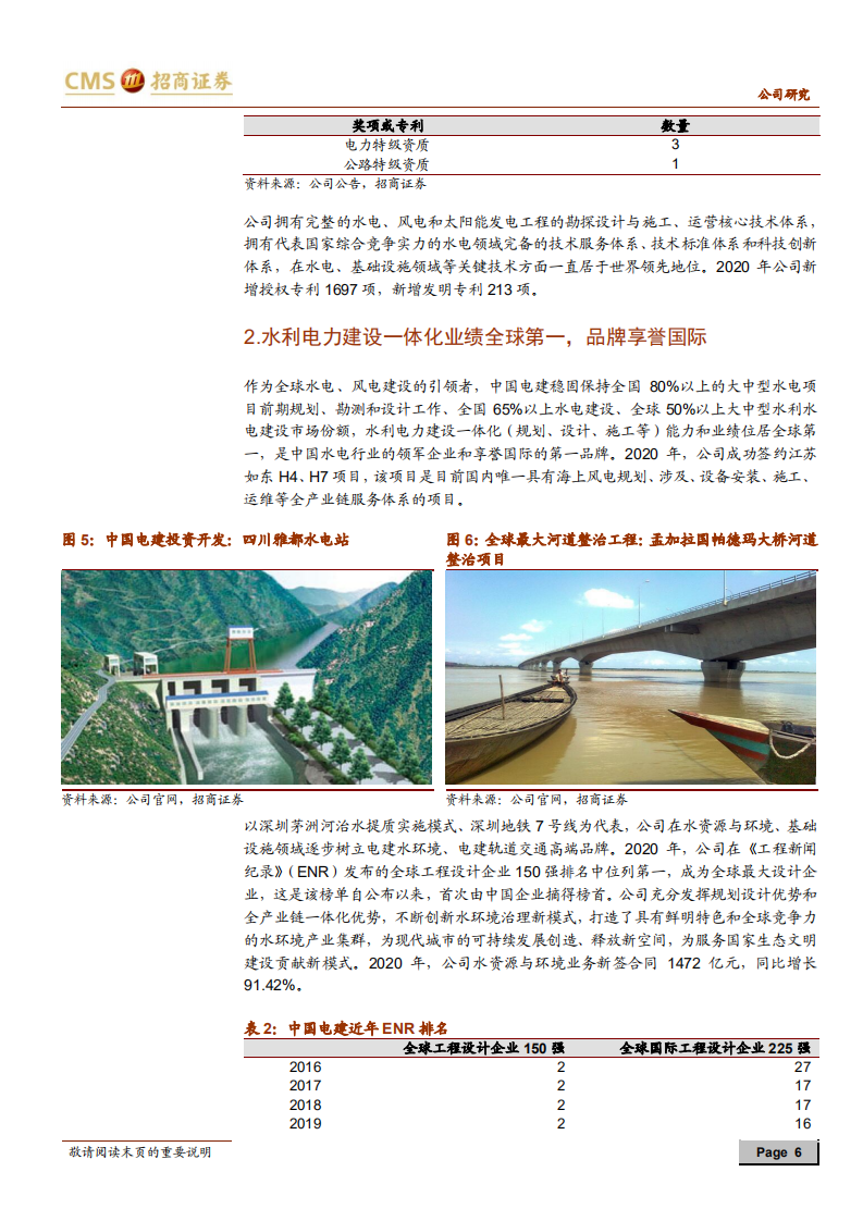 中国电建-全球水电行业领军者，有望受益政策红利-210627.pdf 第6页