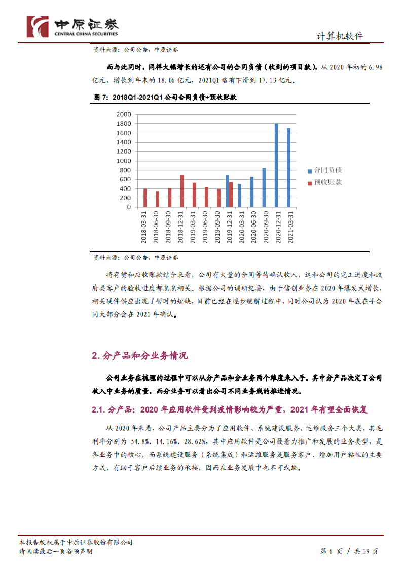 华宇软件-调研分析报告：期待的增长会迟到，却不会缺席-210425.pdf 第6页