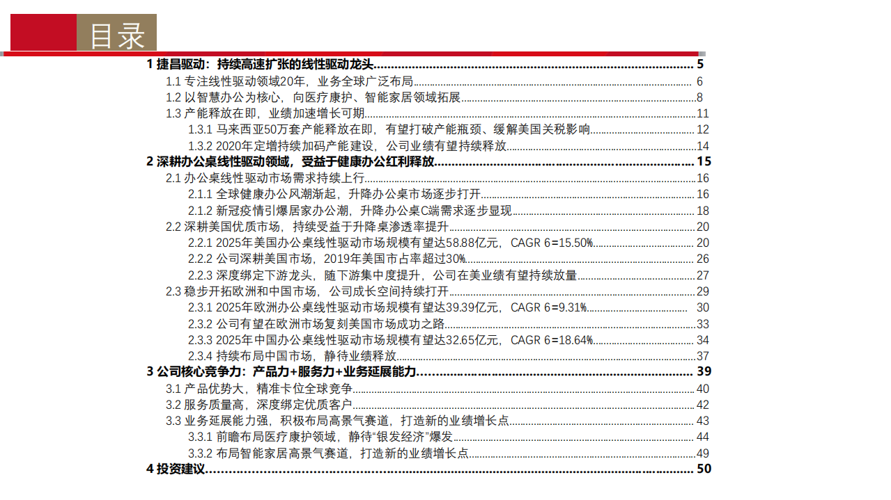 捷昌驱动-线性驱动龙头，受益于全球升降办公桌渗透率提升-210118.pdf 第4页