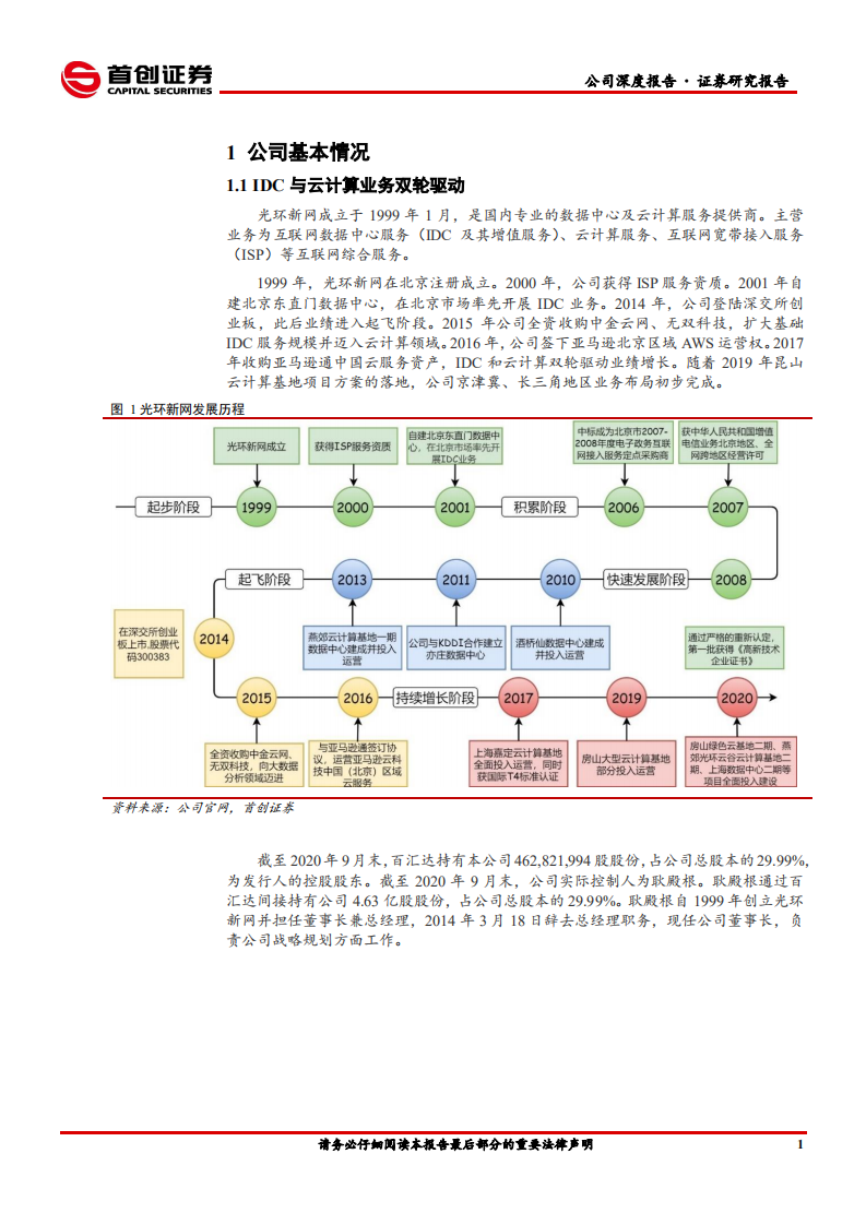 光环新网-公司深度报告：核心区域布局逐渐成型，IDC业务增量可期-210316.pdf 第4页