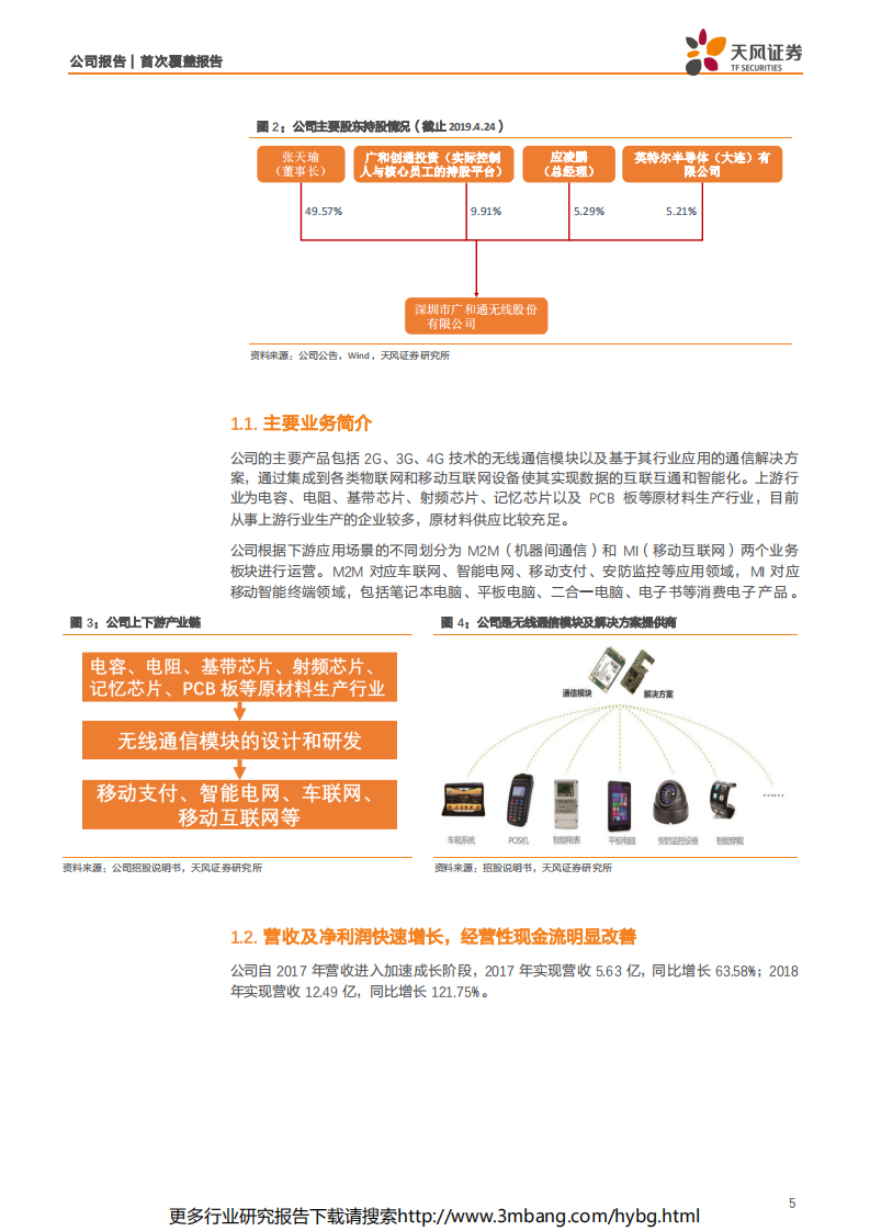 广和通-借万物互联东风,产品量价齐升，纯正的无线通信模组供应商持续成长-190619.pdf 第5页