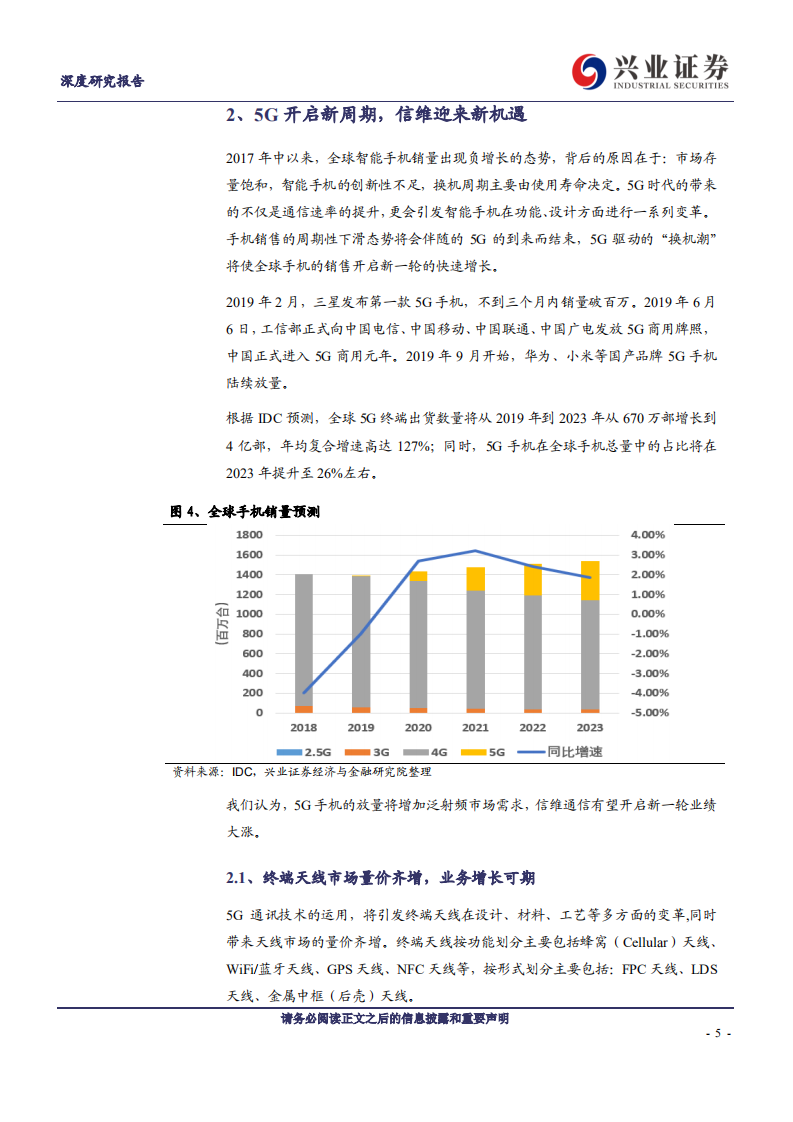 信维通信-5G 时代，泛射频龙头再出发-190902.pdf 第5页