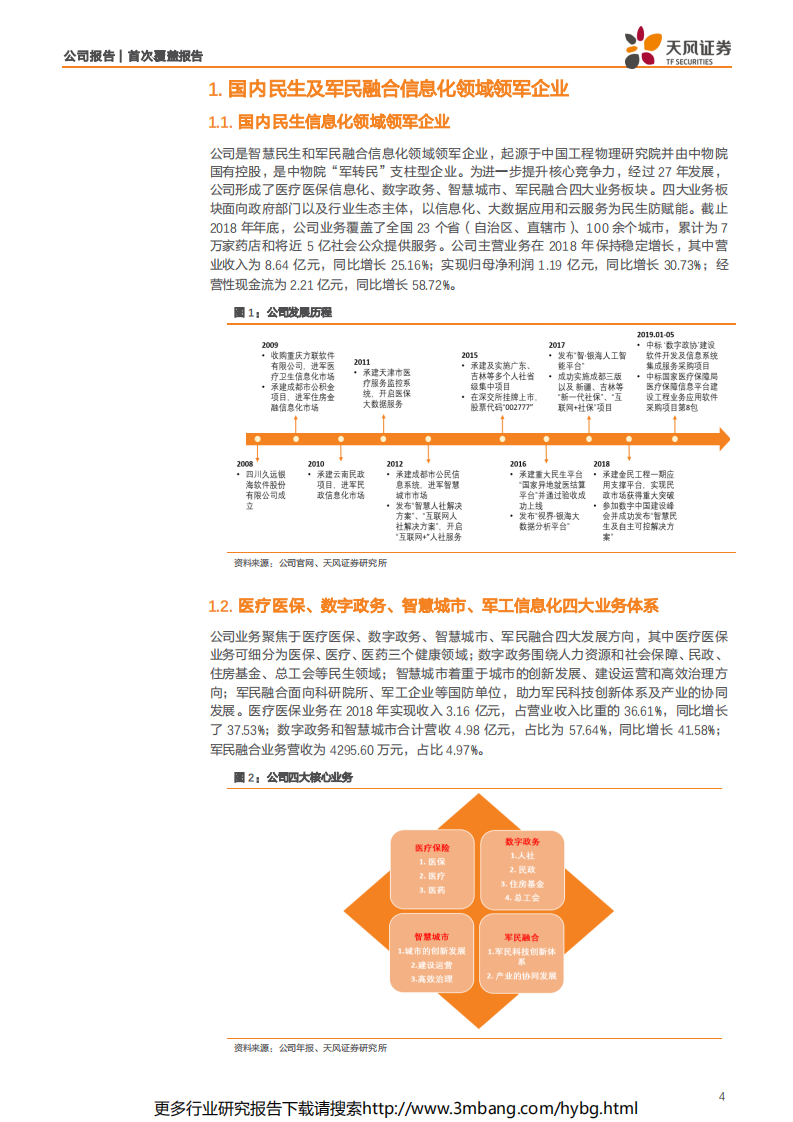 久远银海-国内民生信息化龙头，深度受益医保IT建设大潮-190618.pdf 第4页