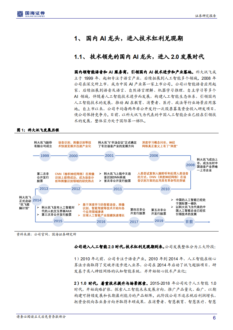科大讯飞-深度报告：腾飞的AI龙头，技术红利兑现期到来-210127.pdf 第6页
