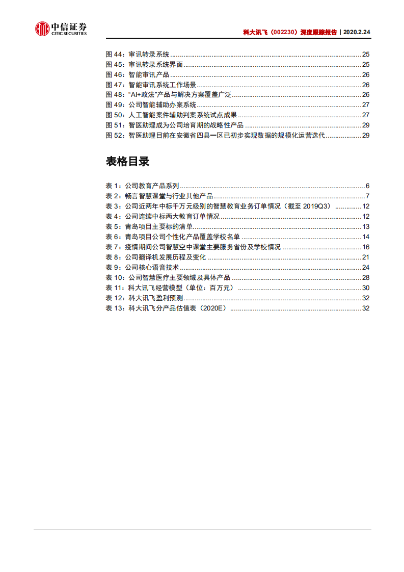 科大讯飞-深度跟踪报告：双拐点领军AI落地-200224.pdf 第4页