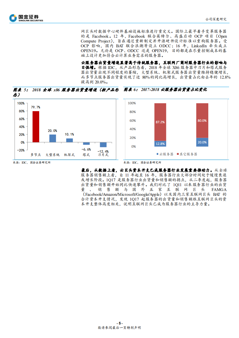 浪潮信息-趋势将至，机遇来临：我们为什么看好浪潮信息到500亿市值-190819.pdf 第5页