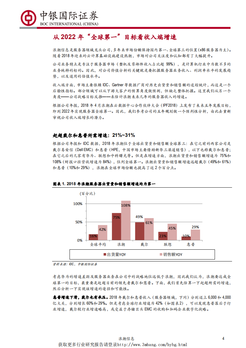 浪潮信息-从“全球第一”战略拆解看服务器成长性-190519.pdf 第4页