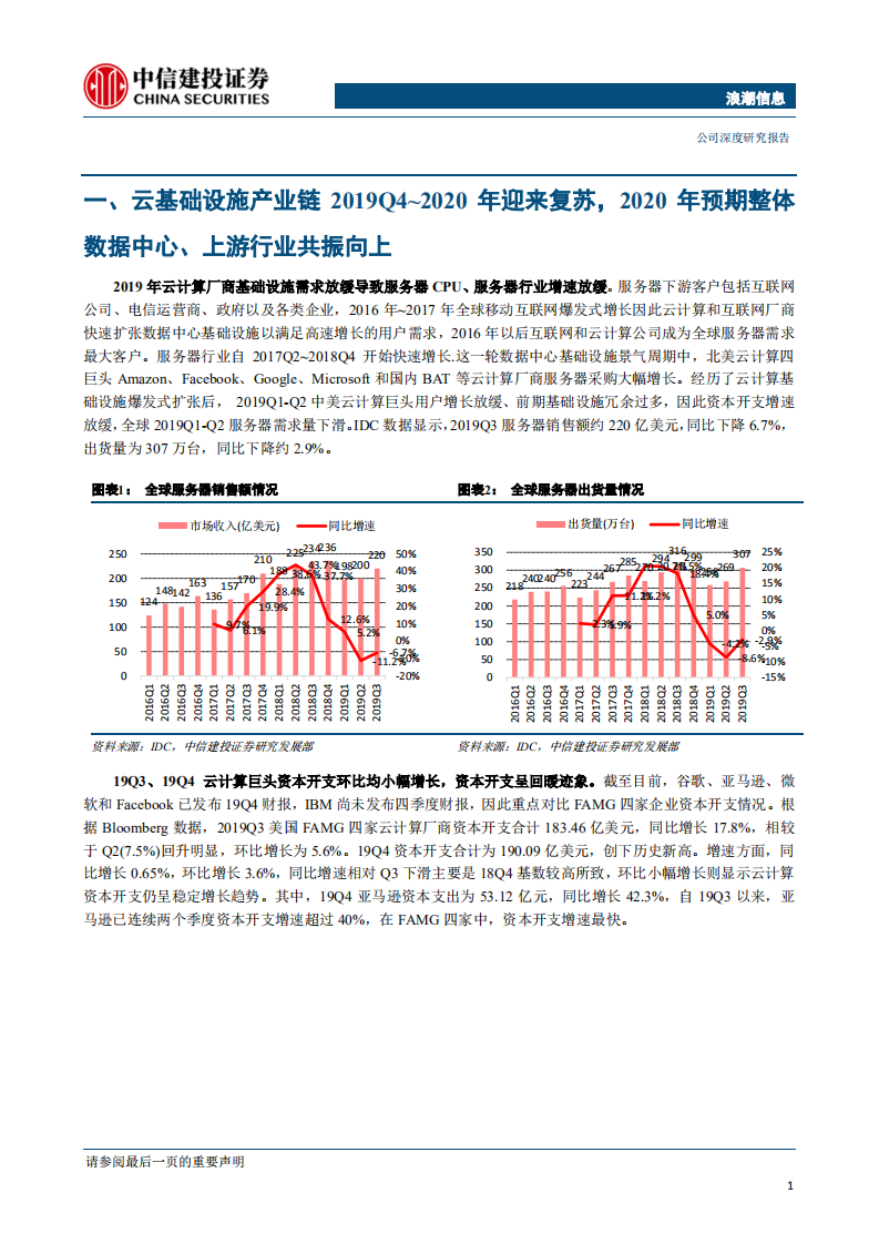 浪潮信息-云基础设施产业链景气周期下，公司全球份额持续提升-200217.pdf 第5页