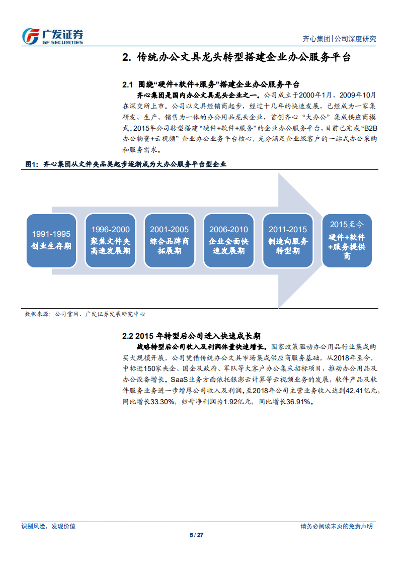 齐心集团-大办公厚积薄发，SaaS服务顺势提升-190807.pdf 第5页