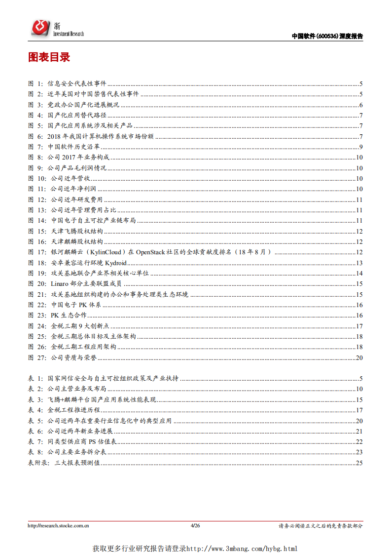 中国软件-深度研究：打造自主开放软件生态，推动千亿国产替代落地-190304.pdf 第4页