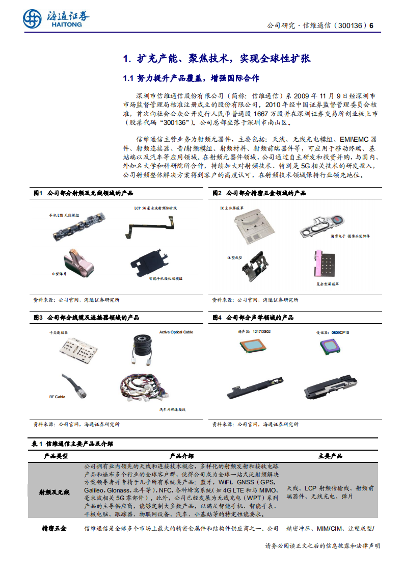 信维通信-公司研究报告：精耕射频主业，打造全球领先的一站式泛射频解决方案供应商-200325.pdf 第6页