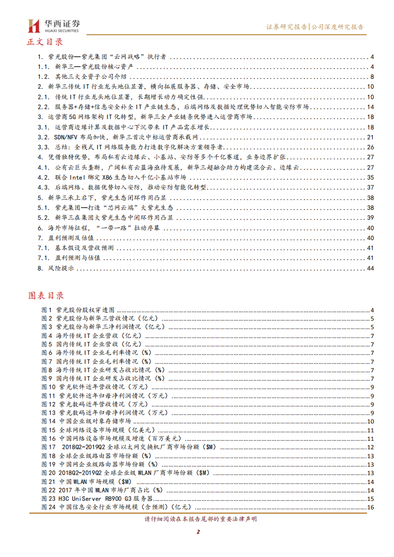 紫光股份-IT产业核心资产，多千亿赛道创新布局-200402.pdf 第2页