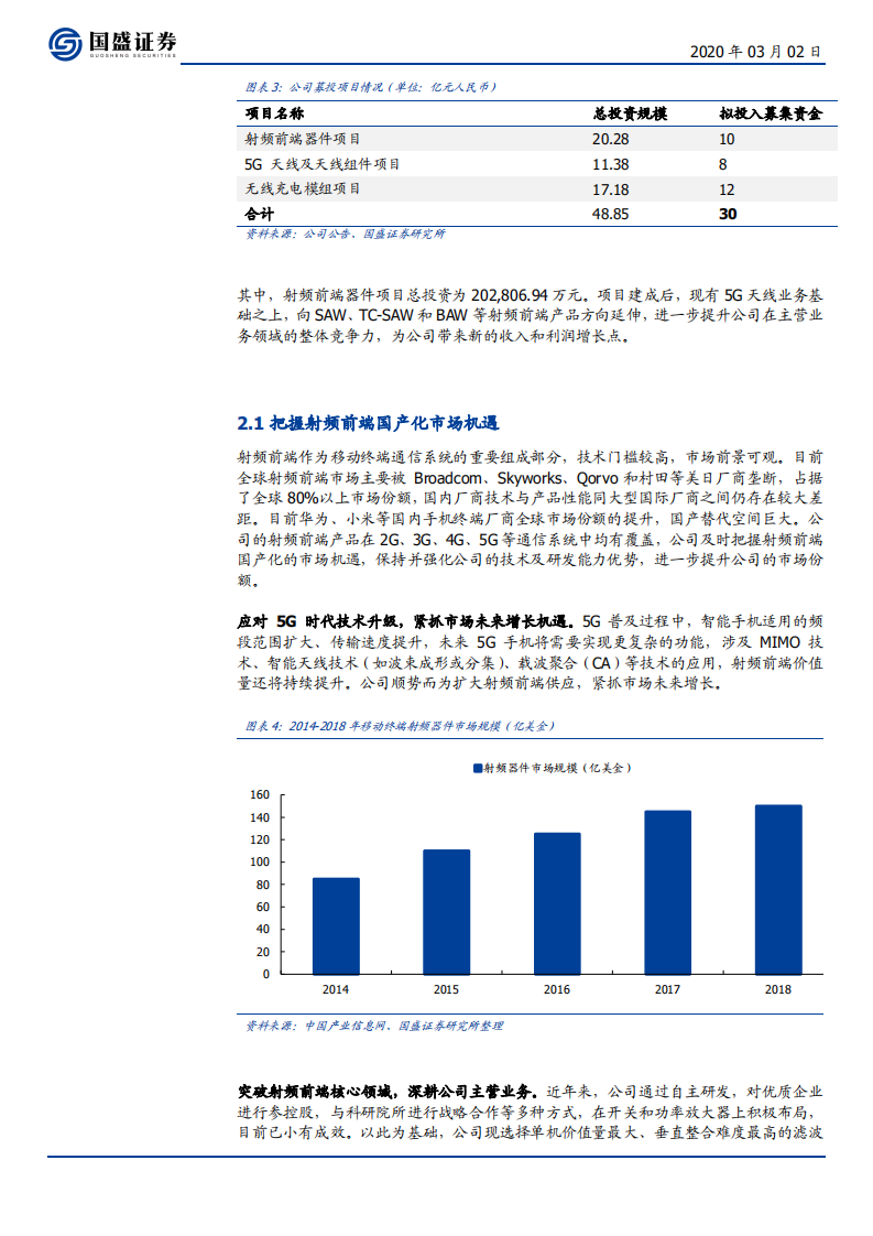 信维通信-增发加码射频前端，泛射频龙头起航-200302.pdf 第6页