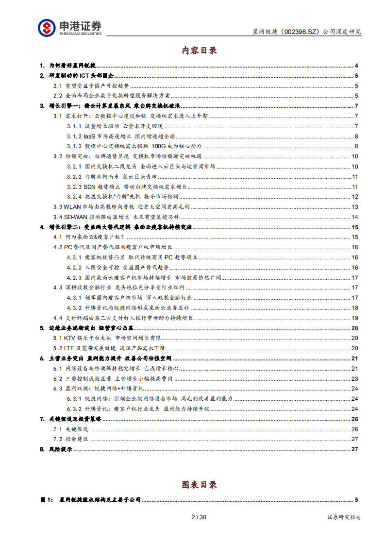 星网锐捷-乘云而上，双擎驱动-200123.pdf 第2页
