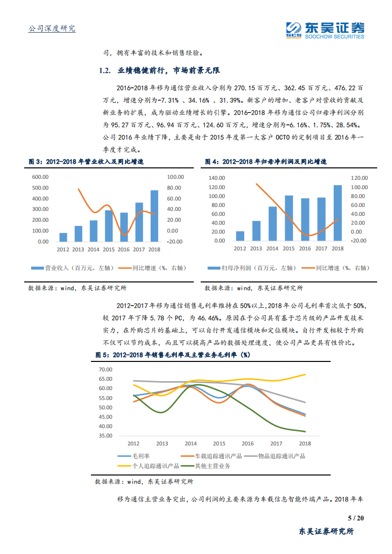 移为通信-龙头优势继续保持，受益M2M产业迅猛发展，持续看好业绩稳步提升-190809.pdf 第5页