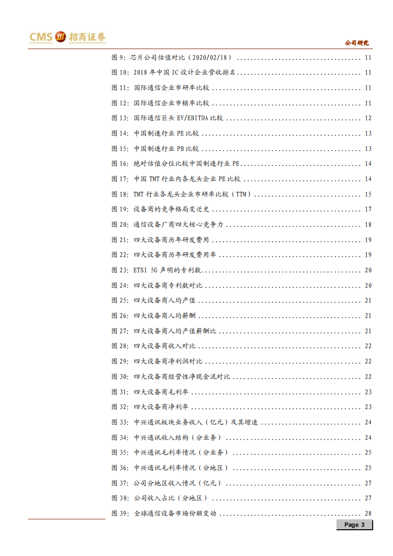中兴通讯-5G龙头整装待发，兼论中兴短期估值和长期空间-200224.pdf 第3页