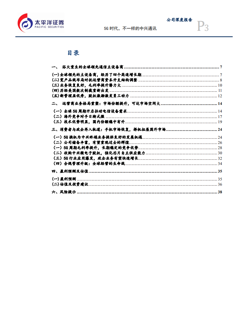 中兴通讯-公司深度报告：5G时代，不一样的中兴通讯-20201227.pdf 第3页