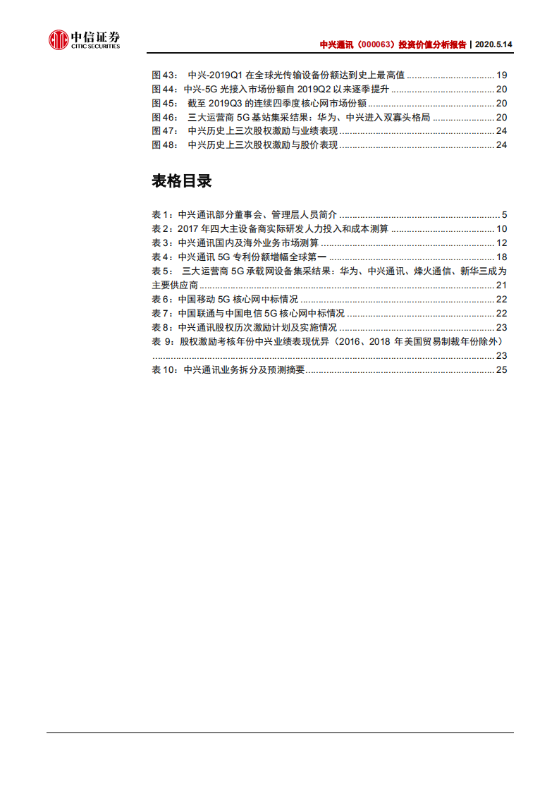 中兴通讯-投资价值分析报告：从技术领先走向市场领先-200514.pdf 第4页
