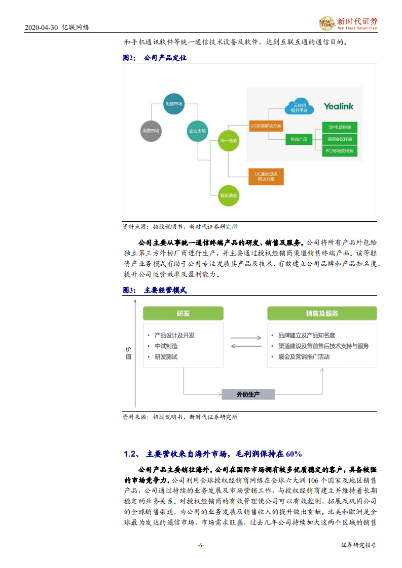 亿联网络-把握未来VCS新趋势，稳健发展SIP市场-200430.pdf 第6页