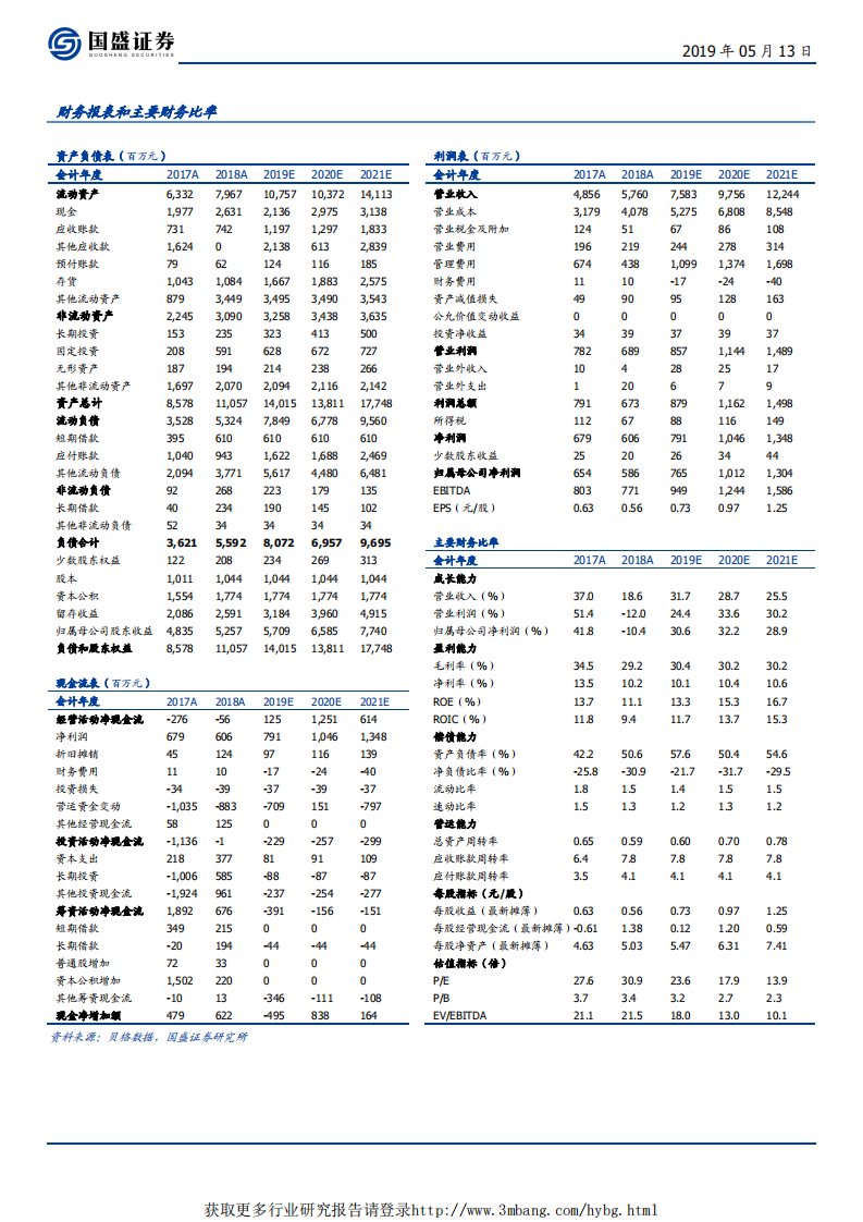 新大陆-支付生态化、身份应用网络化开启加速成长期-190513.pdf 第2页