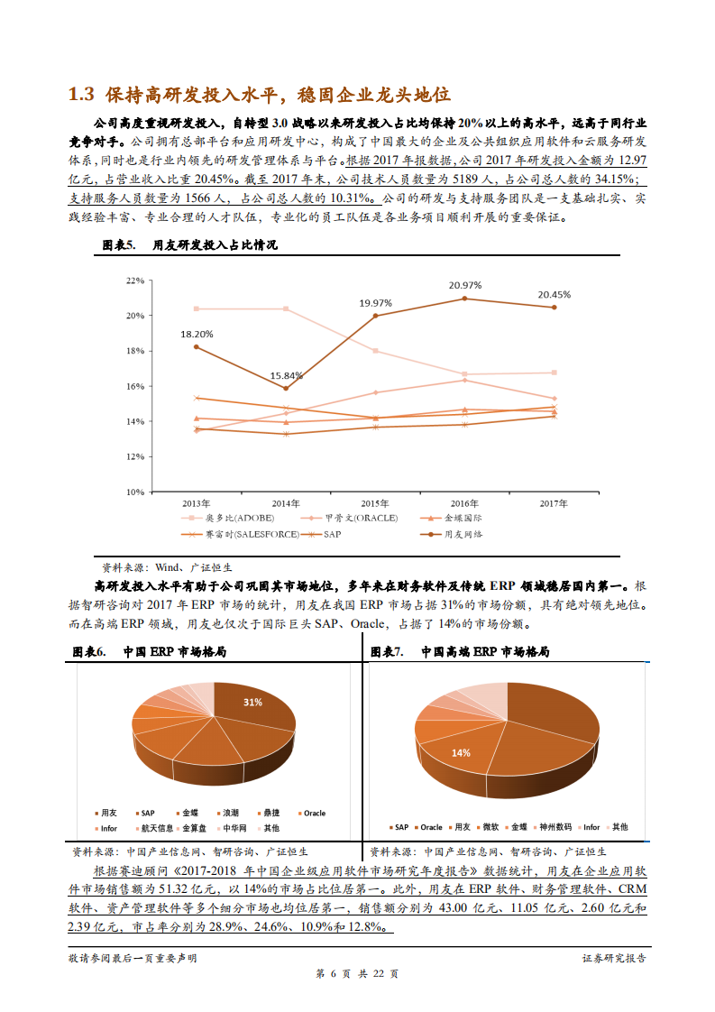 用友网络-企业服务龙头扬帆起航，乘风破浪推进3.0战略-181214.pdf 第6页