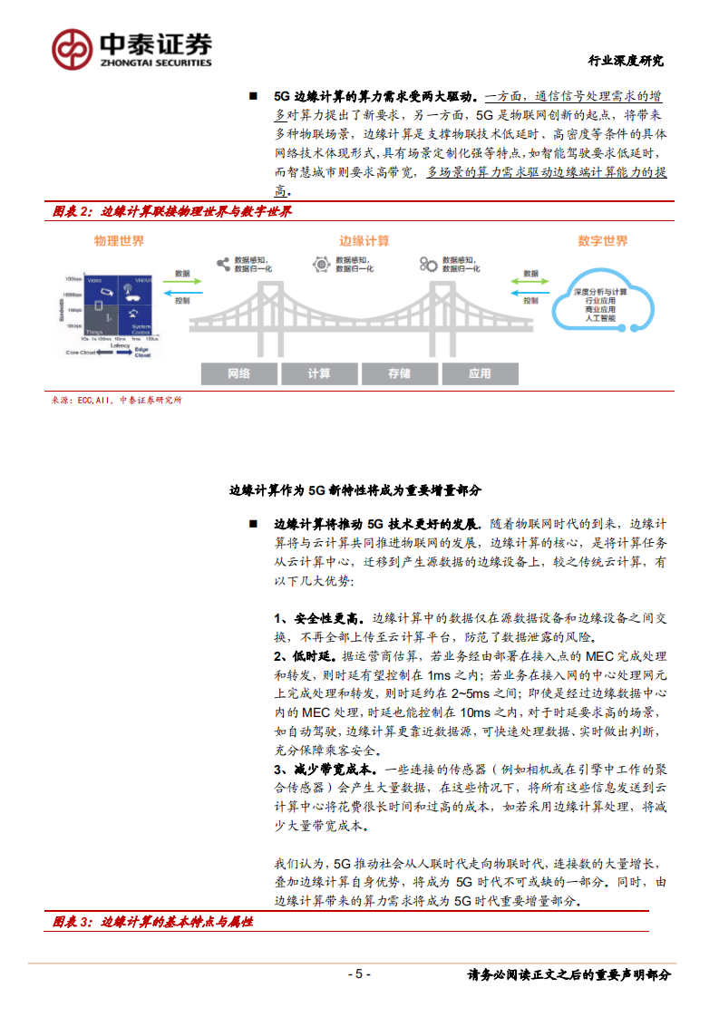 边缘计算系列深度研究之三：5G边缘计算将引发算力产业格局巨变.pdf 第5页