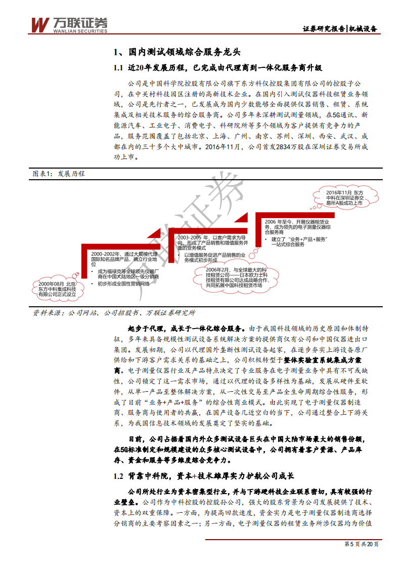 东方中科-首次覆盖：被忽略的5G重要标的，测试设备龙头起航-190912.pdf 第5页