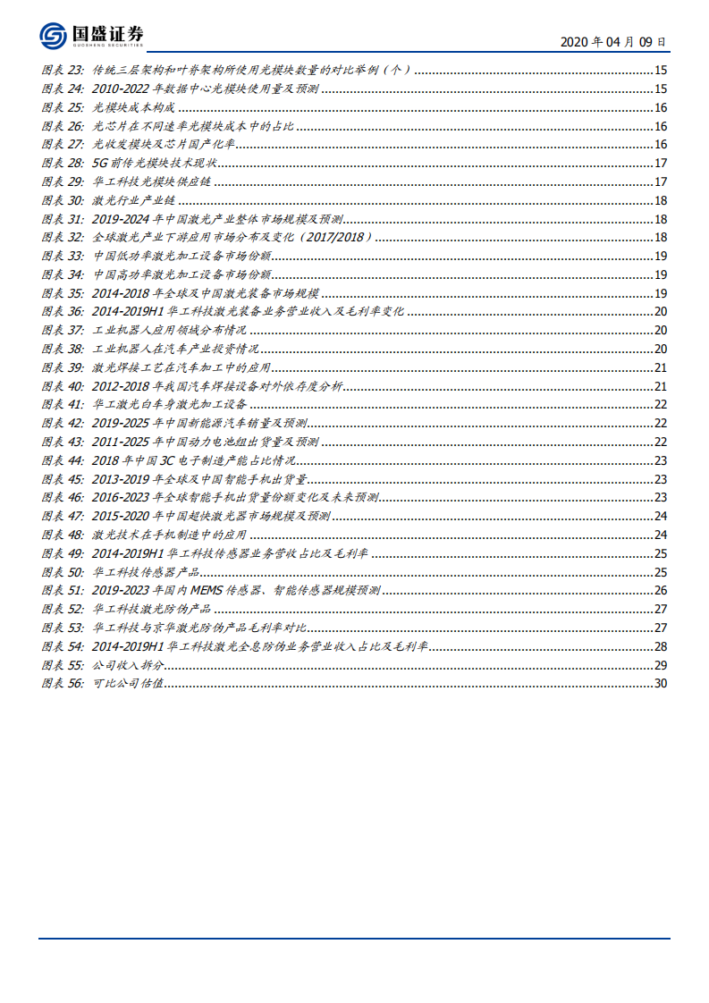 华工科技-5G驱动双主业飞跃，老树新花再发力-200409.pdf 第4页