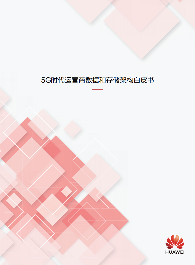 华为：5G时代运营商数据和存储架构白皮书.pdf 第1页