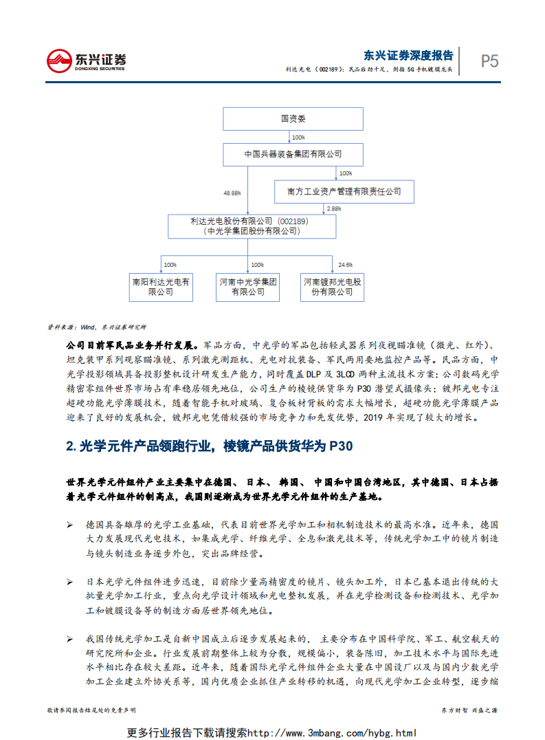 利达光电-系列报告之二：民品后劲十足，剑指5G手机镀膜龙头-190611.pdf 第5页