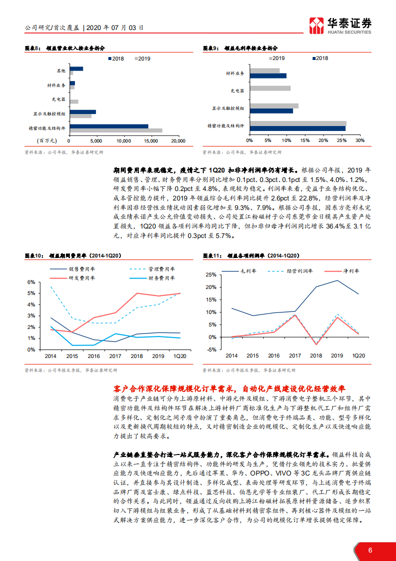 领益智造-垂直整合横向拓展，全球布局迎5G-20200703.pdf 第6页