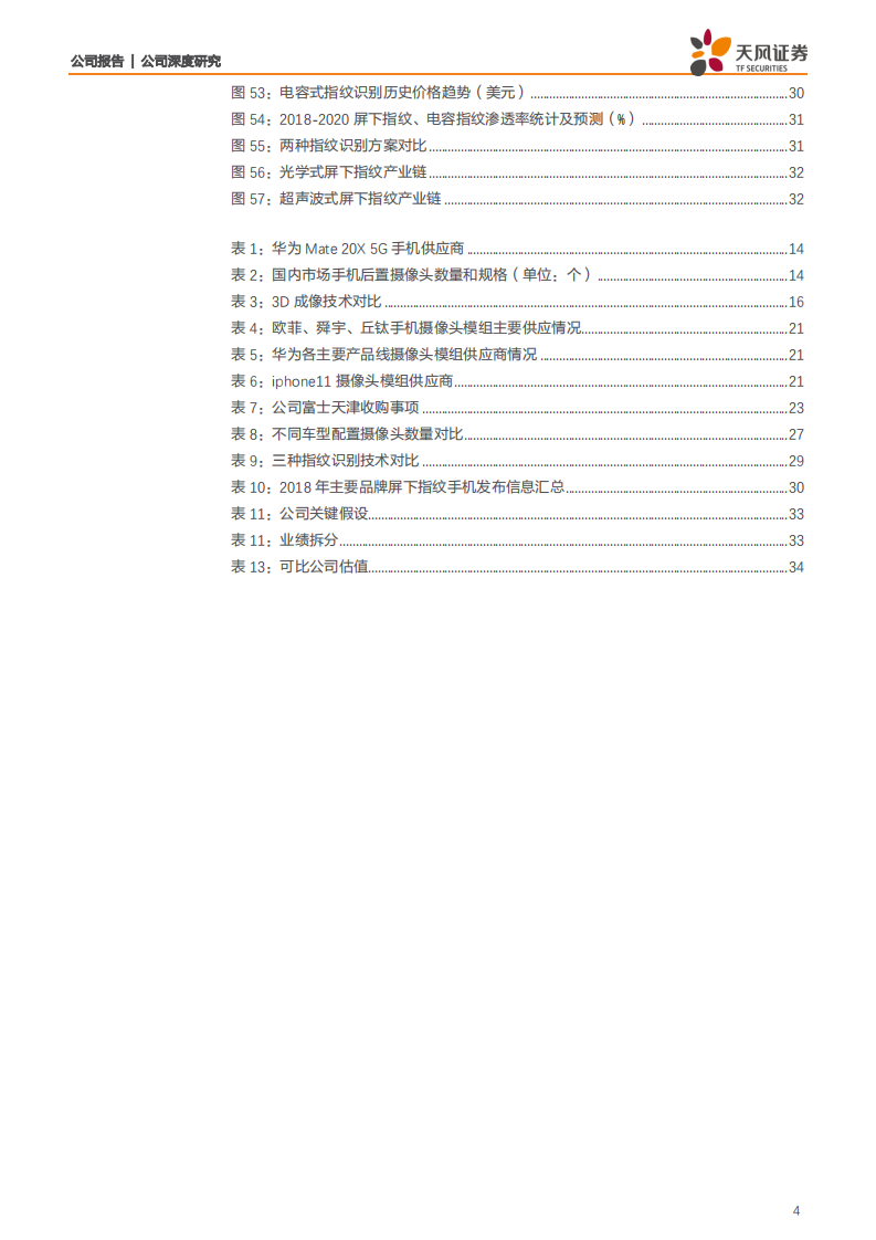 欧菲光-国内光学龙头企业，5Gβ和α逻辑下王者归来-191215.pdf 第4页