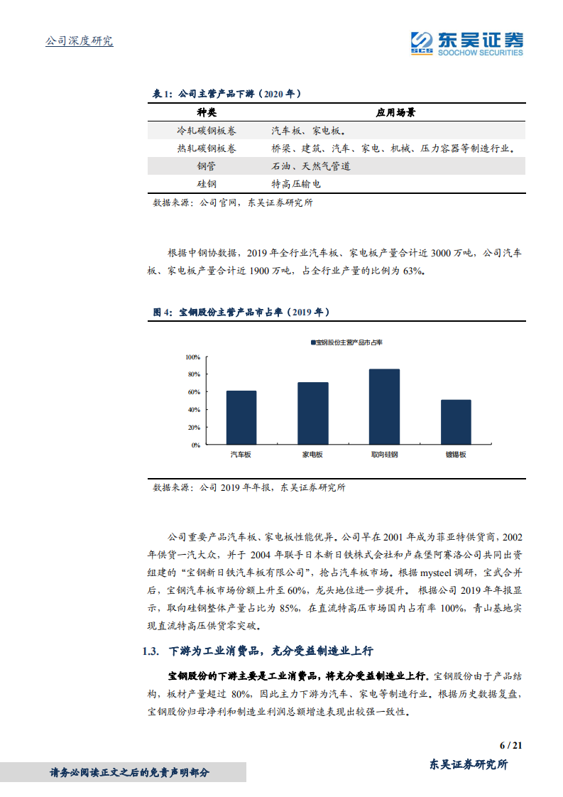 宝钢股份-东吴碳中和系列报告（二）：充分受益碳中和，行业龙头强者恒强-210306.pdf 第6页