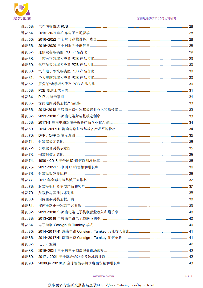 深南电路-内资龙头进军世界领先，5G时代率先受益-190329.pdf 第5页