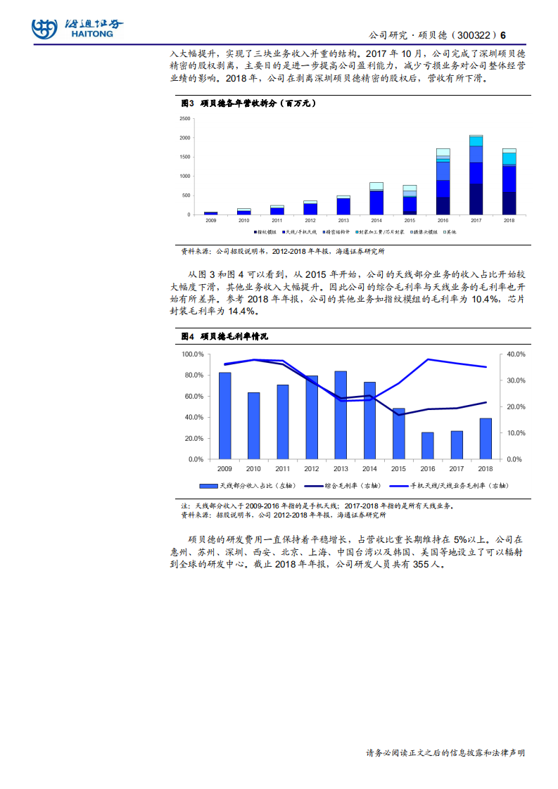 硕贝德-聚焦无线射频，有望受益5G浪潮-190814.pdf 第6页