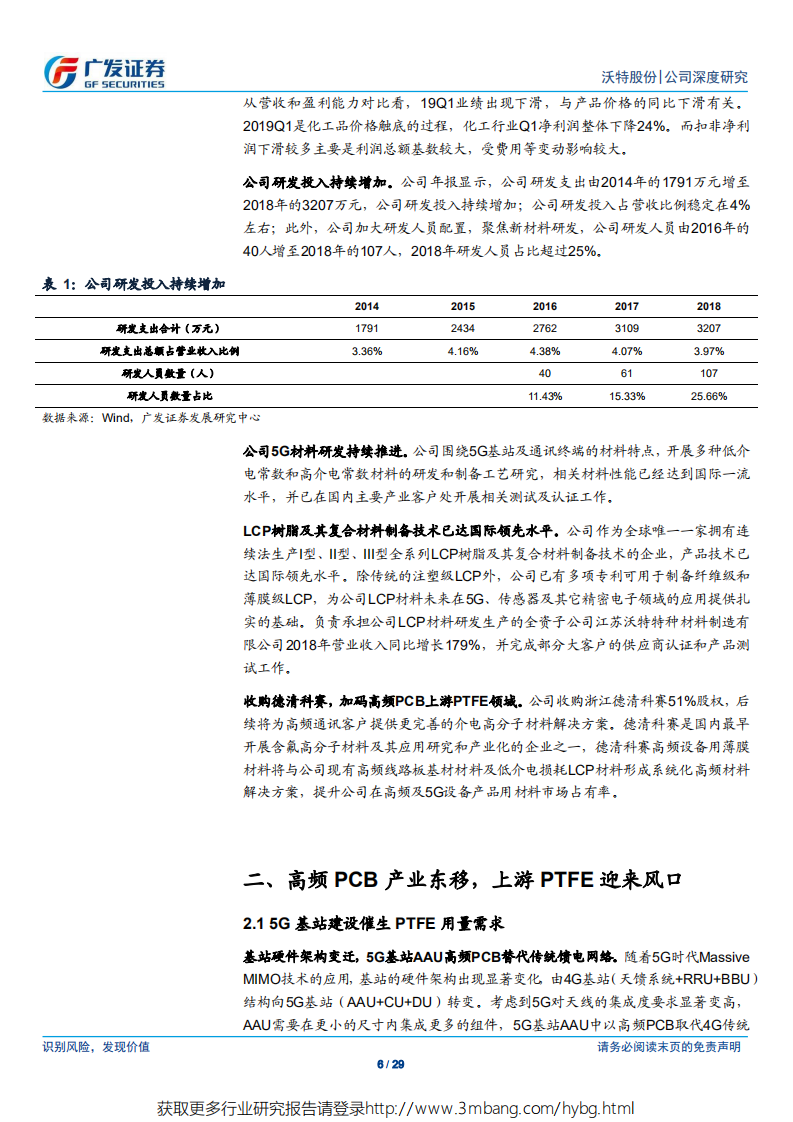 沃特股份-受益5G基站及移动终端的材料龙头-190521.pdf 第6页