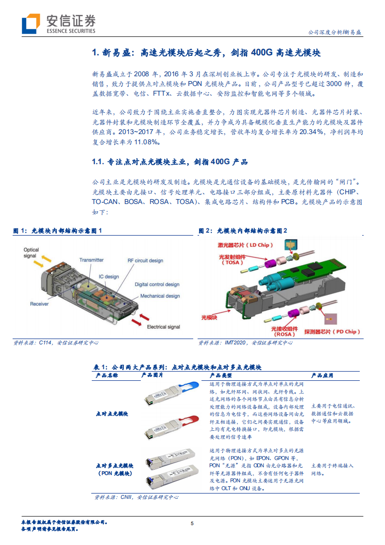 新易盛：“5G+云数据中心”双轮驱动，光模块“后起之秀”否极泰来.pdf 第5页
