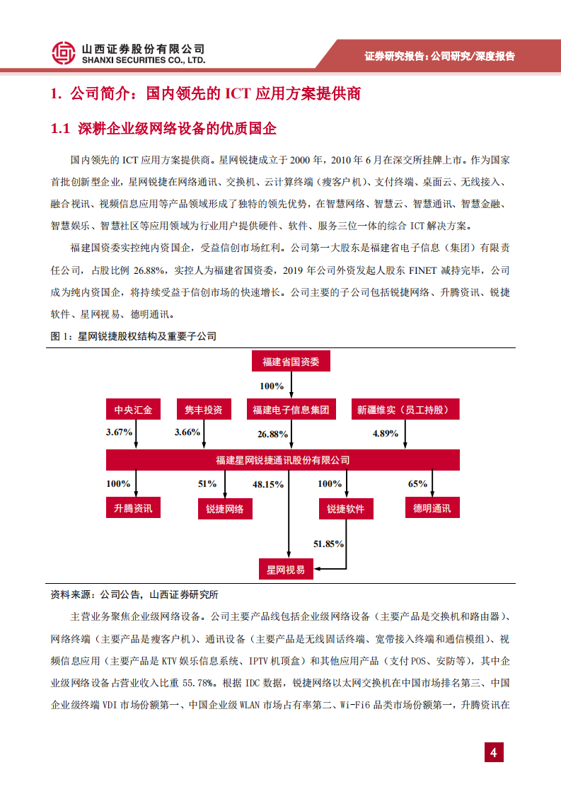 星网锐捷-5G+云计算打开发展空间，交换机+桌面云双引擎驱动-200608.pdf 第4页
