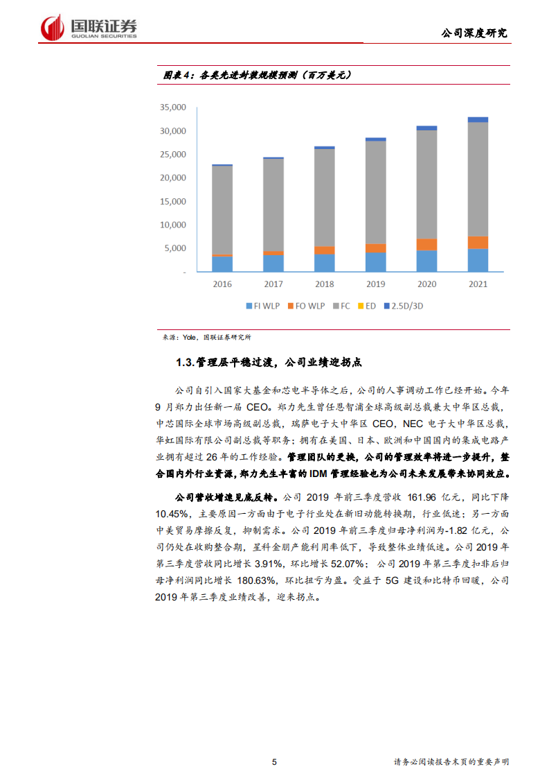 长电科技-5G 时代抢先机，国产替代迎反转-191113.pdf 第5页