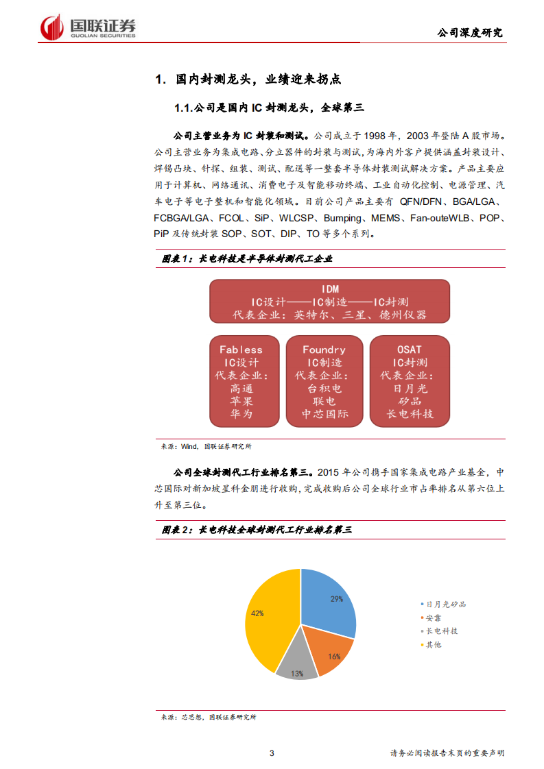 长电科技-5G 时代抢先机，国产替代迎反转-191113.pdf 第3页