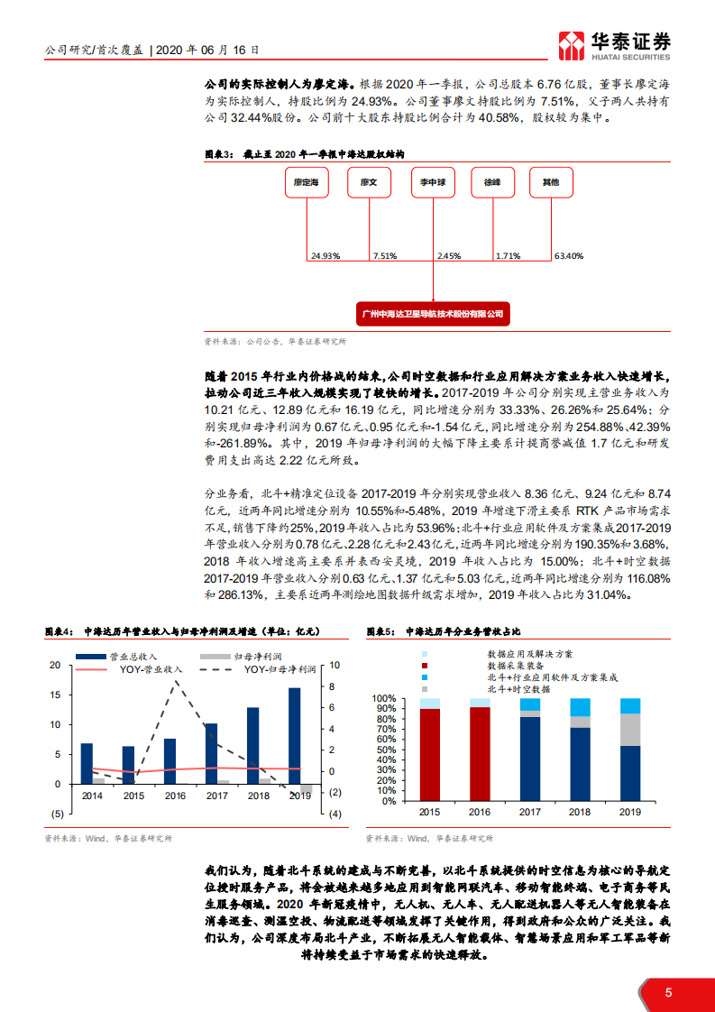 中海达-5G东风吹起，高精度定位龙头再起航-200616.pdf 第5页