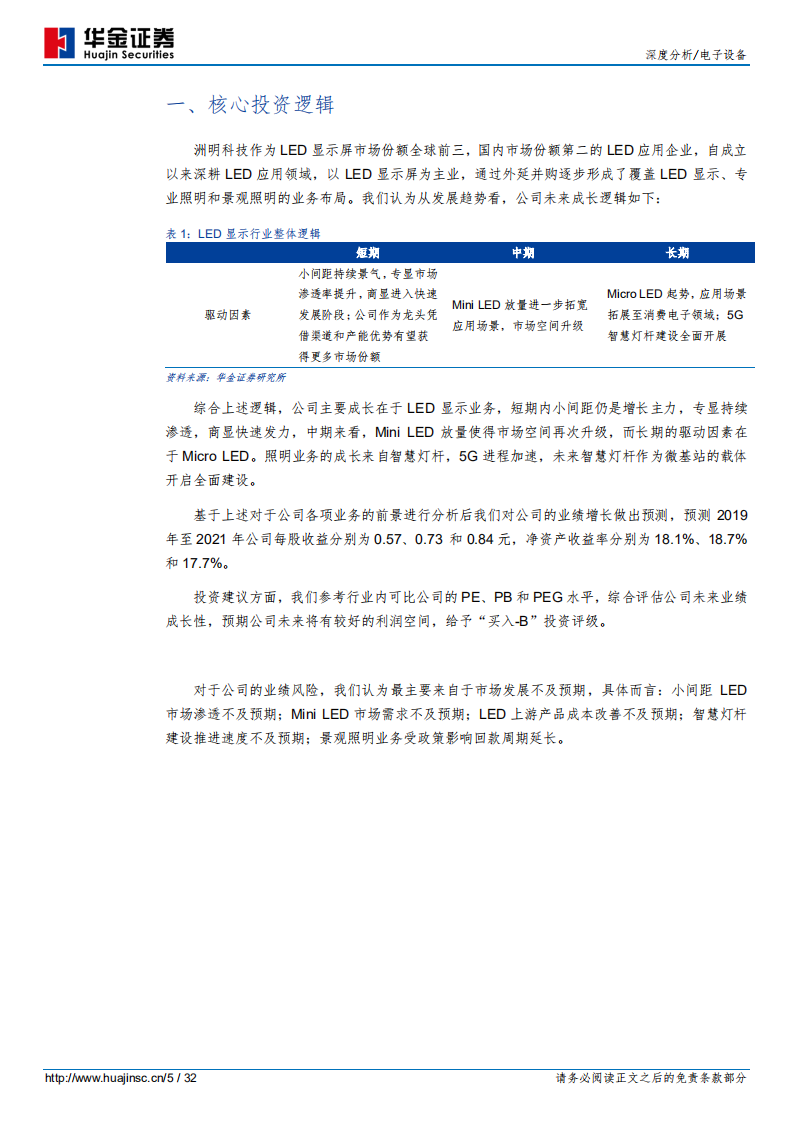 洲明科技-LED显示展领军者风采，智慧路灯乘5G东风起航-200116.pdf 第5页