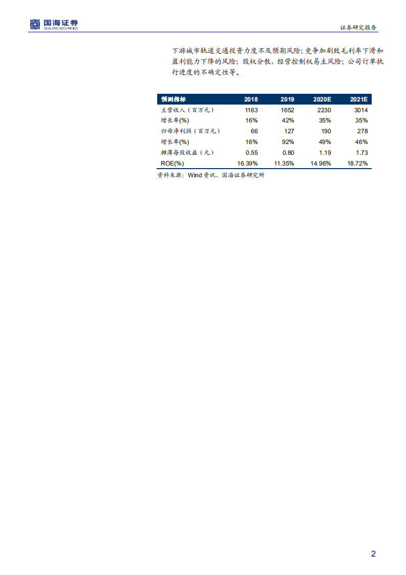 交控科技-深度报告：城轨信号系统龙头，新基建助力迈入成长周期-200320.pdf 第2页