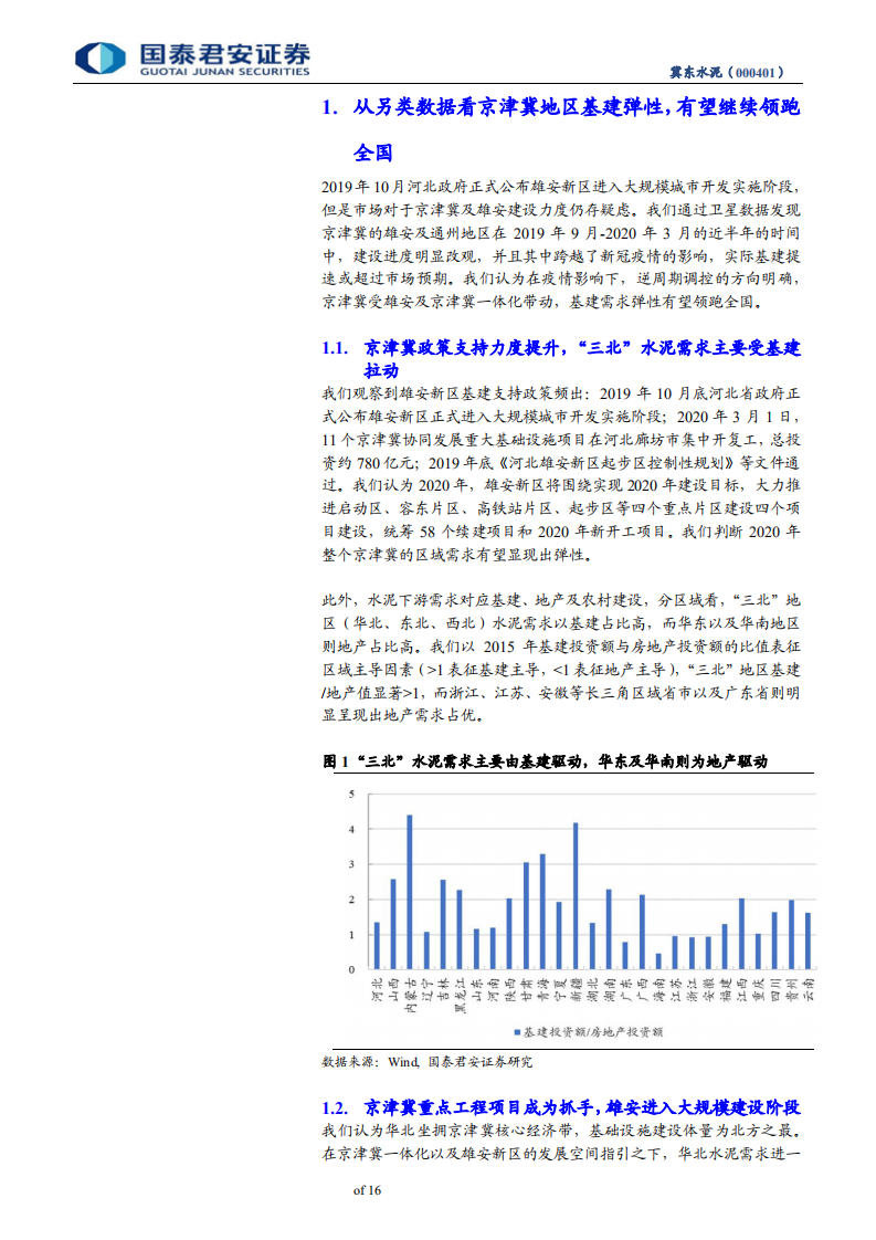 冀东水泥-另类视角调研，看京津冀基建或大提速-200410.pdf 第4页