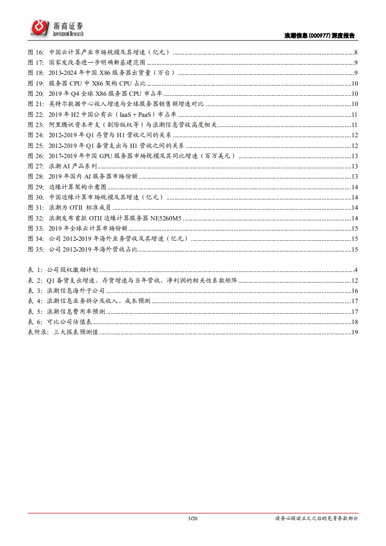浪潮信息-深度报告：云之算力底座，迎5G新基建景气周期-200610.pdf 第3页