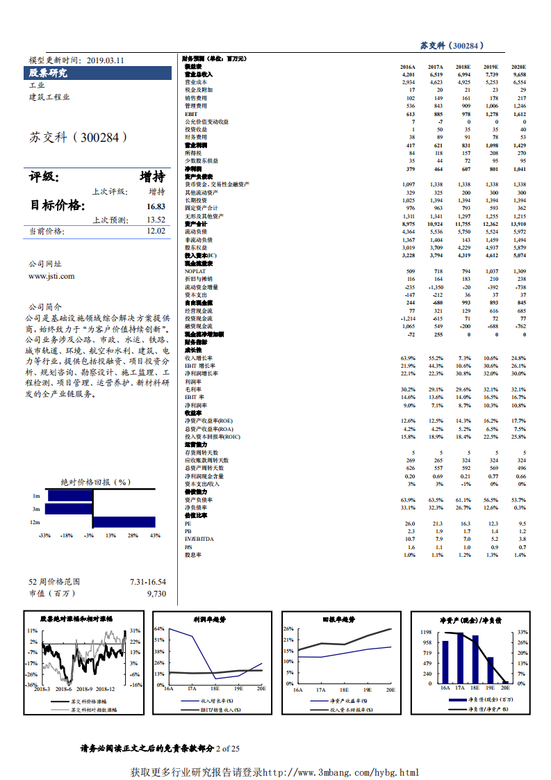 苏交科-深度报告：设计龙头受益基建反弹，业绩增速重回30%以上高区间-190311.pdf 第2页
