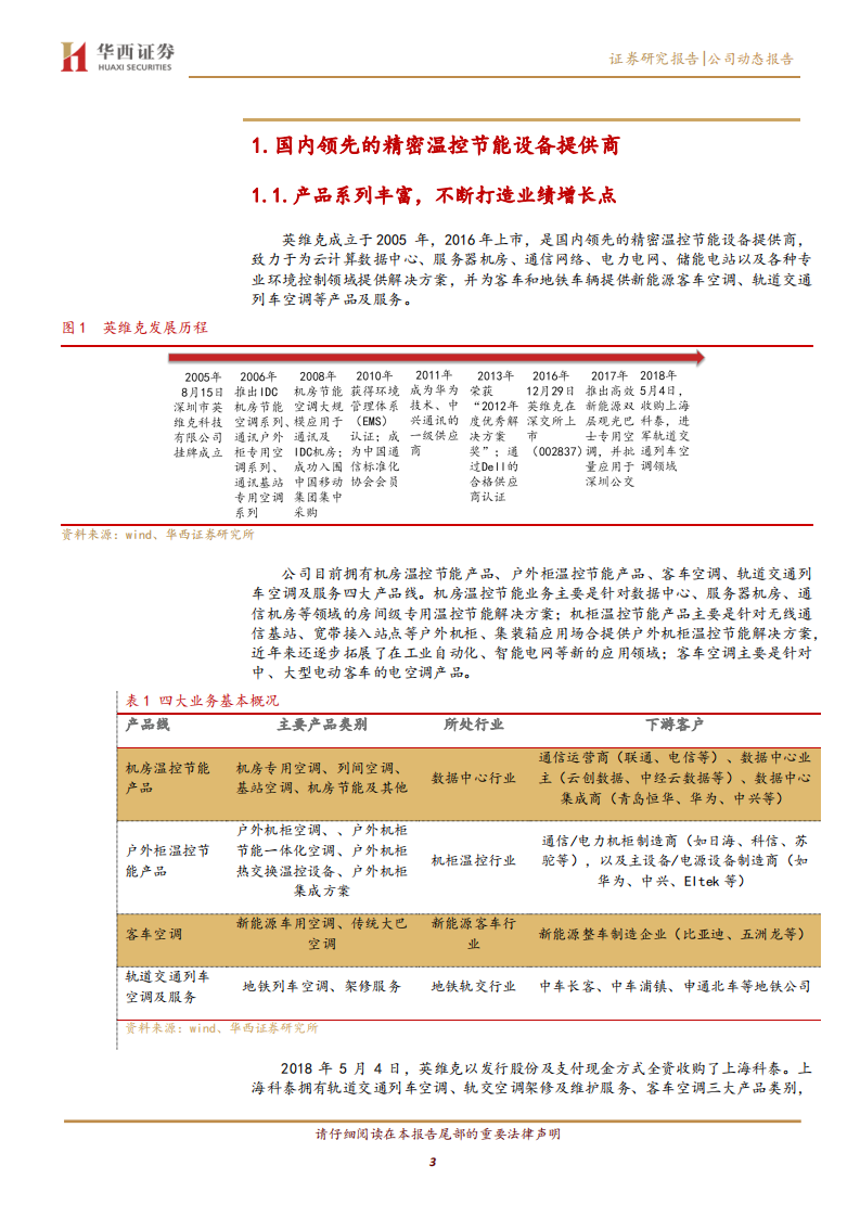 英维克-新基建拉动IDC及5G基站建设，精密温控设备供应商充分受益-200604.pdf 第3页