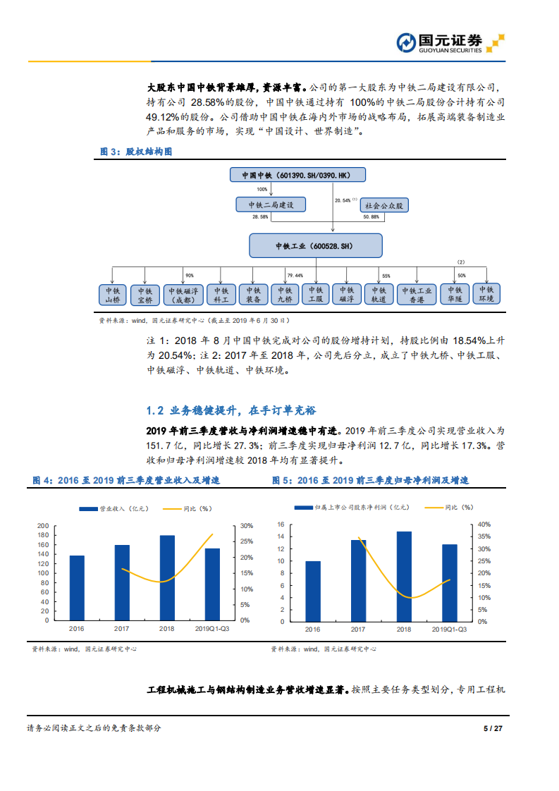 中铁工业-首次覆盖报告：盾构机龙头，受益于地下空间建设 -200226.pdf 第5页